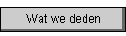 Wat we deden